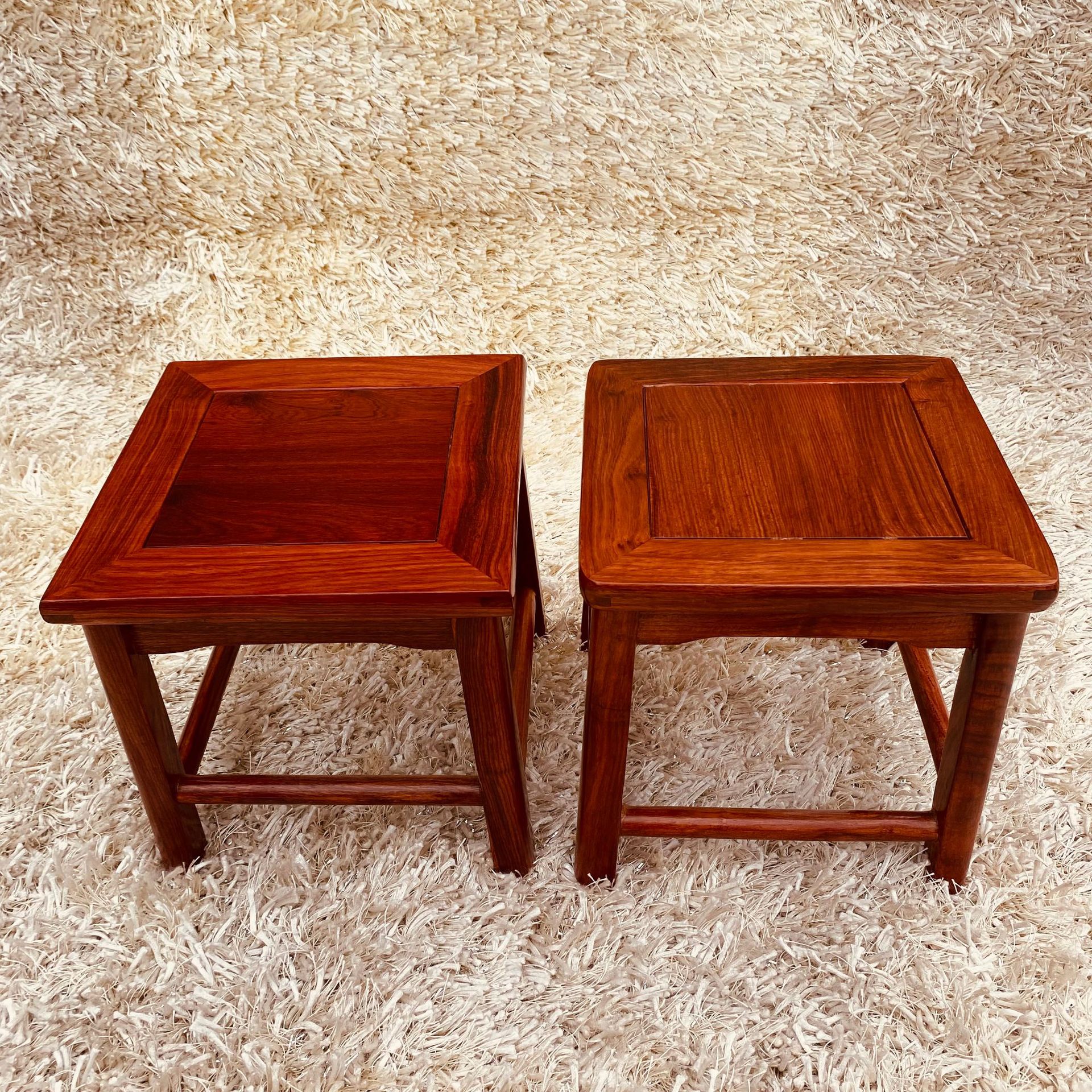 红木凳子小方凳东非酸枝换鞋凳小孩实木小板凳西非花梨小方凳