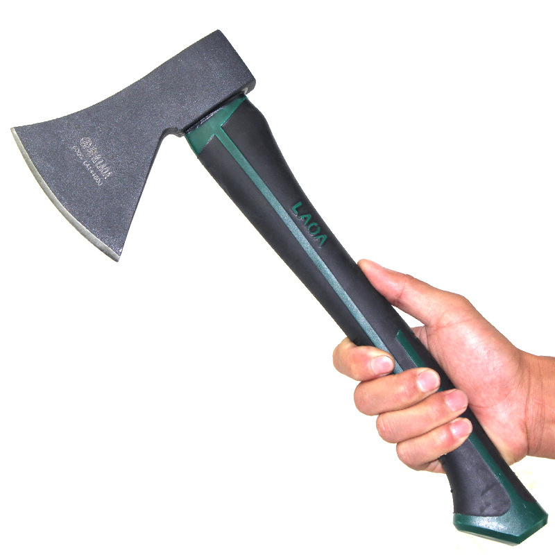 老a 双色柄木工斧 开山斧头 野营斧子采伐消防600g la144600