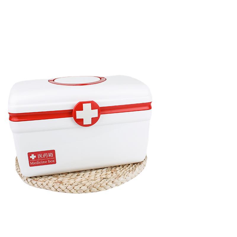 家用药箱收纳盒大容量家庭装急救箱学生宿舍小号医疗箱儿童医药箱