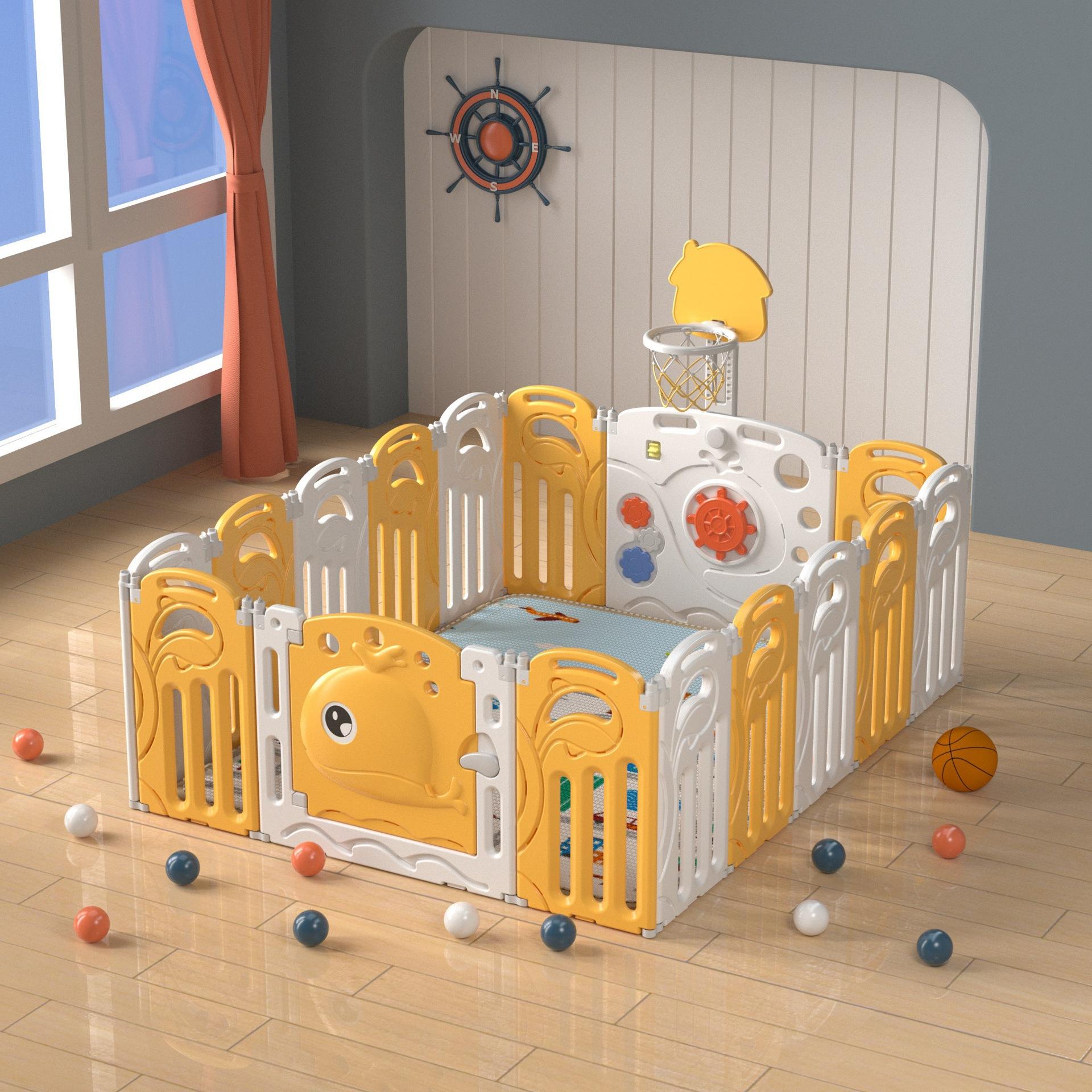 【儿童围栏】游戏室内防护栏婴儿乐园家用宝宝爬行垫玩具儿童围栏