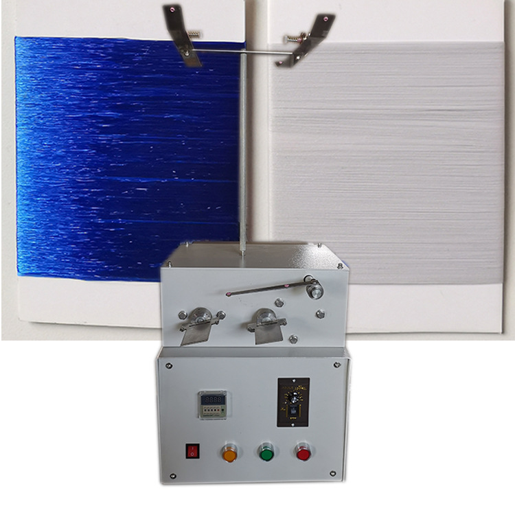 广东佛山小型纱线对色透明卡片绕线机 现货厂家直销色卡机