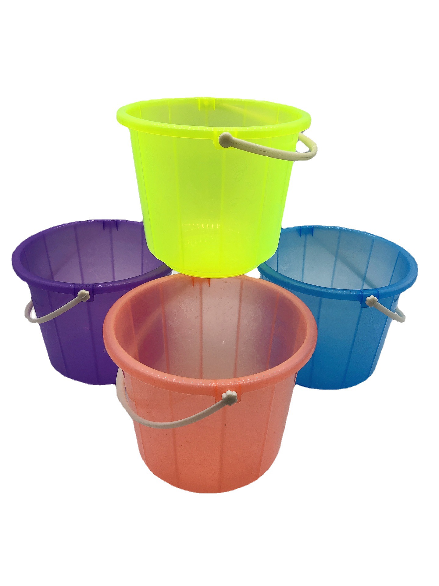 夏季沙滩玩具挖沙玩沙大号工具男孩沙滩桶户外小孩钓鱼桶塑料桶