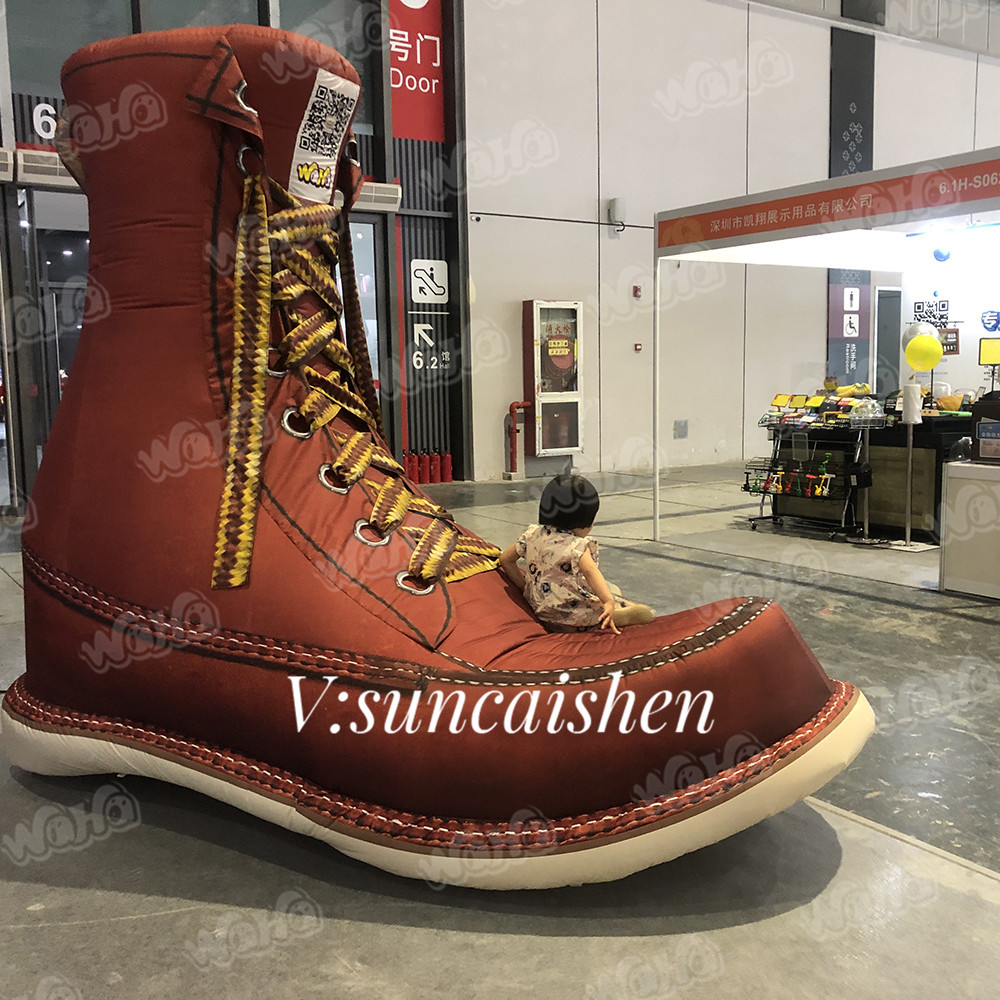 充气鞋子仿真气模