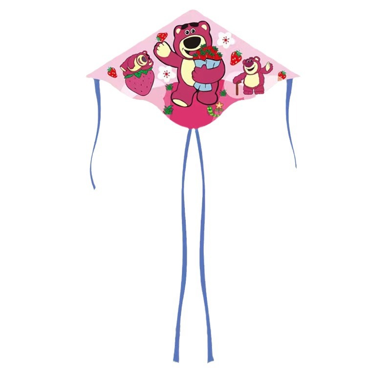 Children's Fishing Rod Kite Wholesale New Handheld Cartoon Kite Parent-Child Outdoor Plastic Kite Wholesale