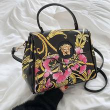2021新款女包手提包花卉涂鸦彩绘单肩包斜挎包外贸跨境woman bags