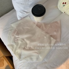 新款一片式冰丝无痕面膜内裤清凉透气超薄裸感女生无痕底裤三角裤