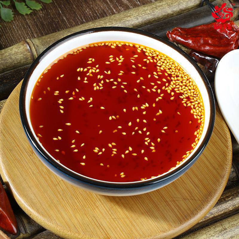 香辣麻辣四川红油特辣椒油商用上色大桶烧烤干锅调味油泼辣子