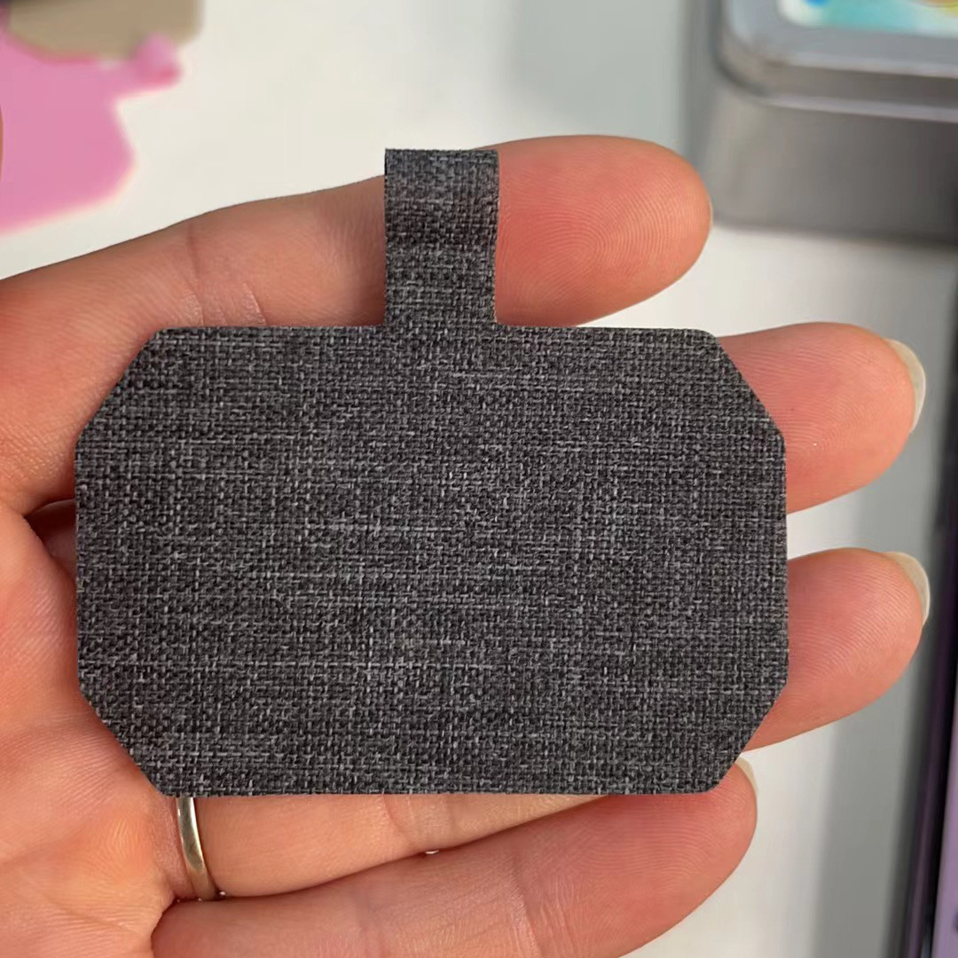 工厂现货牛津布挂绳壳垫片适配苹果华为等手机壳可丝印外贸热销