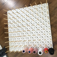 缝纫机线架洞洞板放线的架子宝塔玉丝带织带缝纫线收纳整理架批发