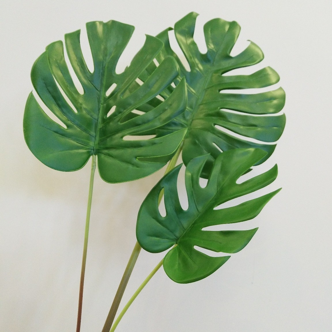 龟背叶 中式配饰 造景 婚庆 会所 摄影仿真花设计 植物 批发