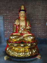 大势至菩萨佛像纯铜铸造大型寺院全铜二米西方三圣阿弥陀佛铜雕像