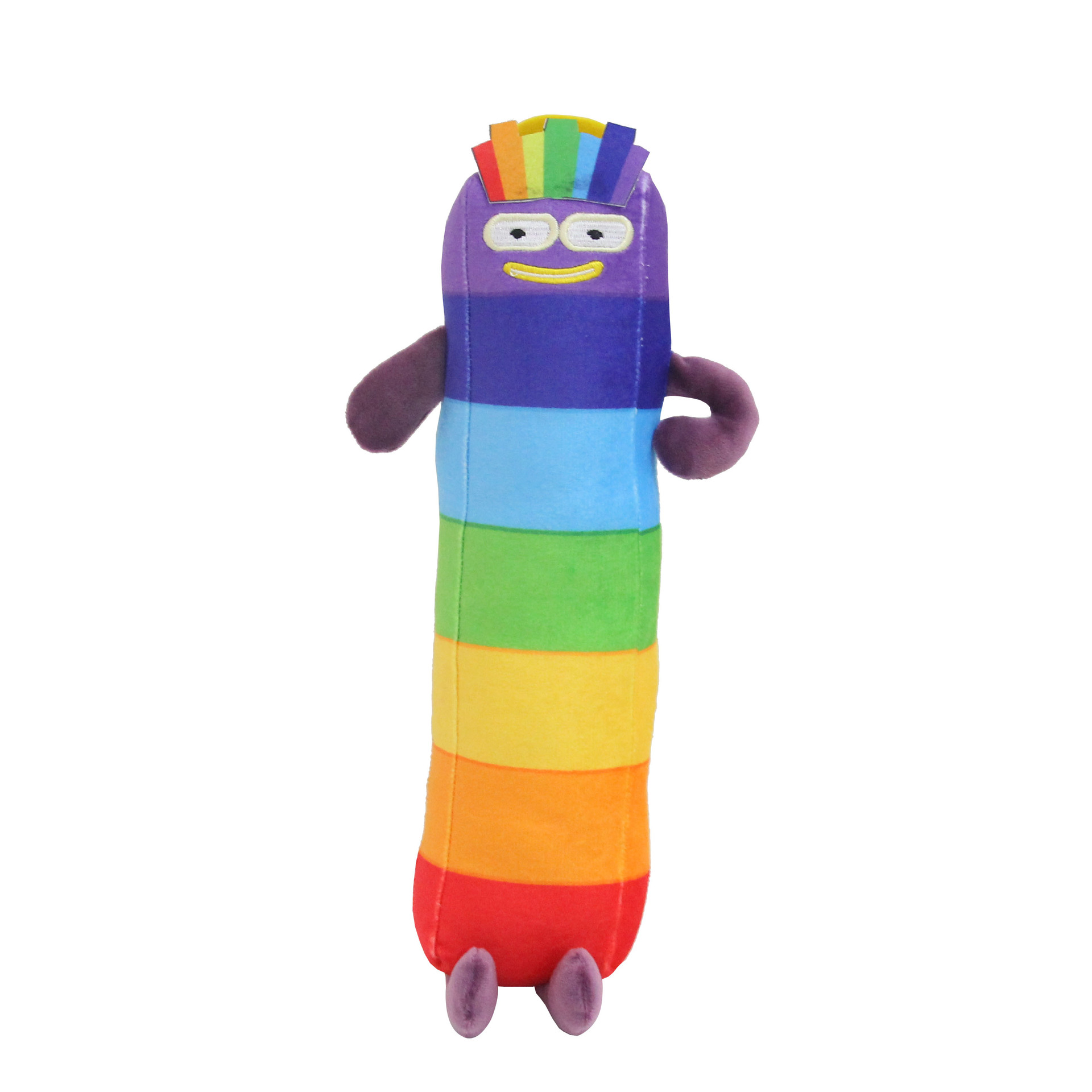 numberblocks数字积木毛绒玩具启蒙动画片早教玩偶娃娃儿童礼物