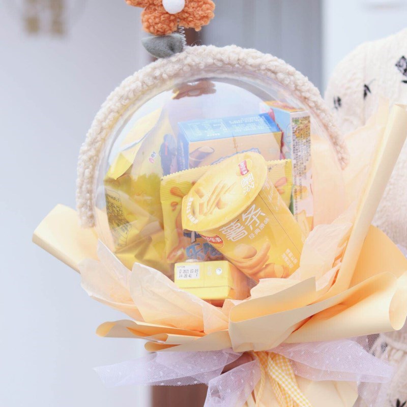 亚克力球罩花束材料厚pvc甜蜜泡泡球diy圆球包花材料好看波波球