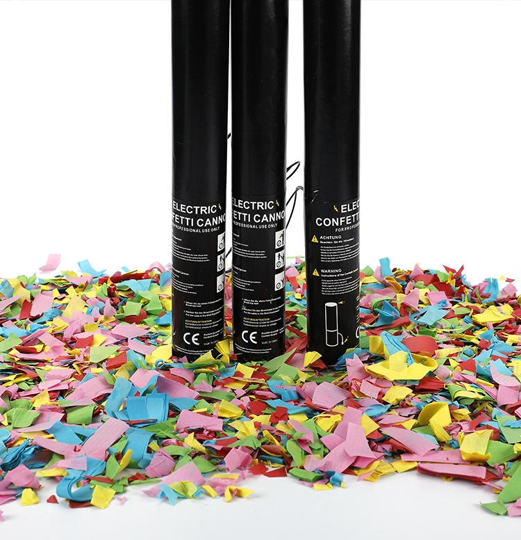 电子礼花酒吧派对气氛手持礼炮夜场空气加特林烟花阻燃纸礼花