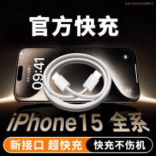 编织TYPE-C对TYPE-C 快充数据线 适用于iPhone15 快充线平板电脑