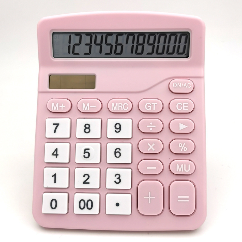 in Stock Wholesale 837 Color 12-Bit Solar Scientific Calculator Cute Financial Office Special Calculator