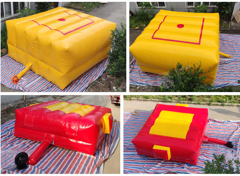 充气消防救生气垫高空坠落防摔气垫工地安全防护大型滑雪防护气垫