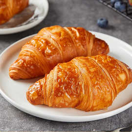 奥昆冷冻可颂牛角包早餐包手撕面包生胚半成品速冻面团好禧坊茶歇