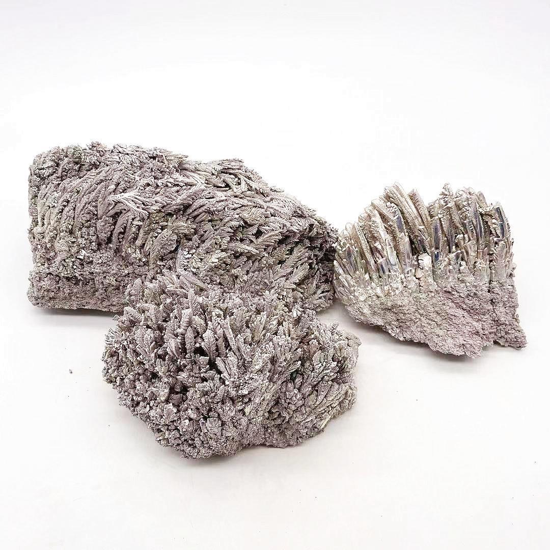 批发菱镁矿水晶工艺品原石银镁矿