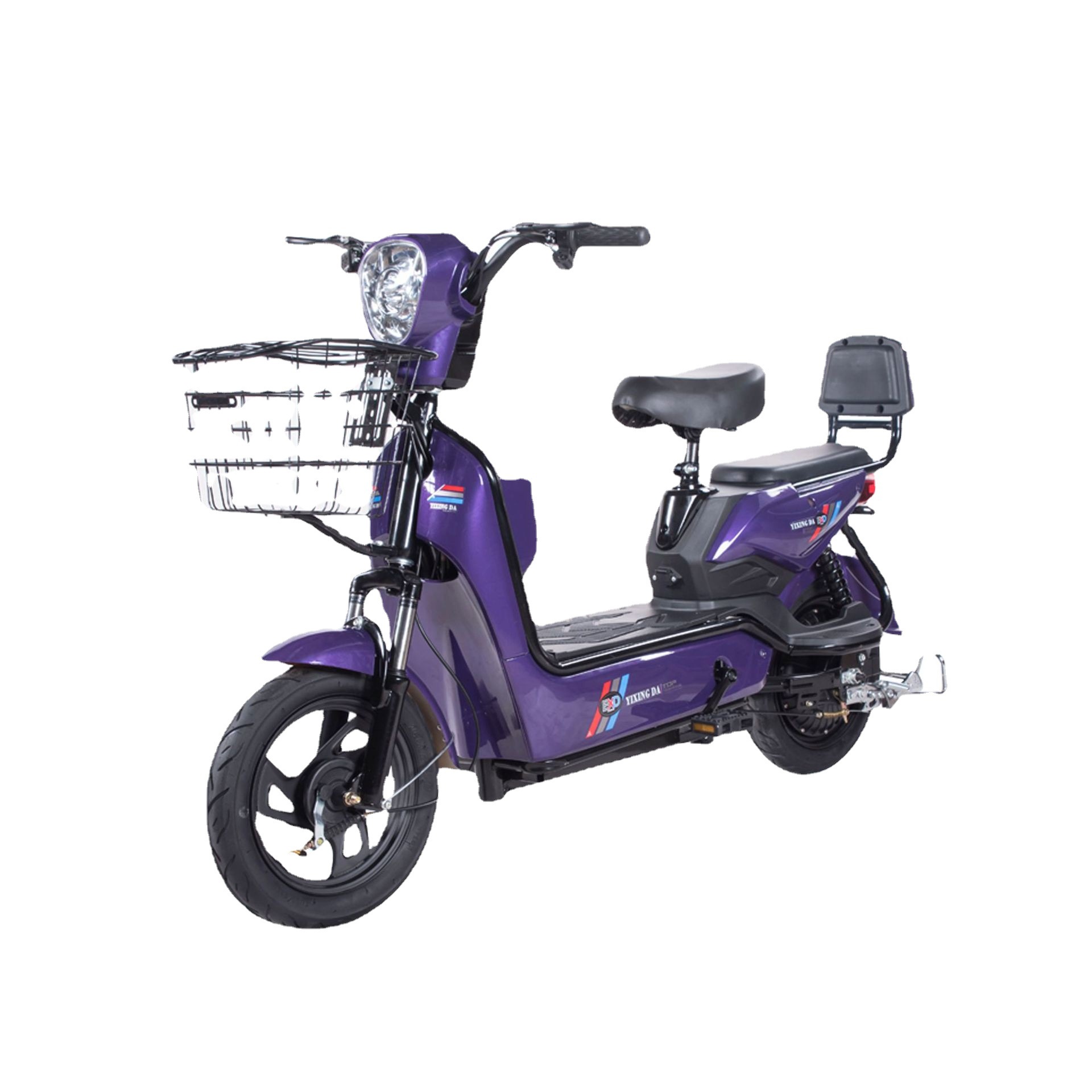 Two-Wheel Electrocar New National Standard Electric Bicycle 48V Battery Car Scooter Factory Direct Wholesale Factory