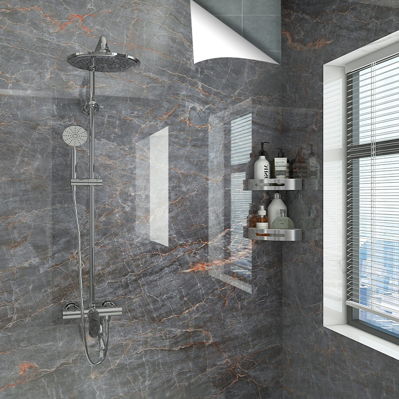 卫生间浴室墙面防水防潮防霉贴纸加厚墙贴防水板墙板翻新改造装饰