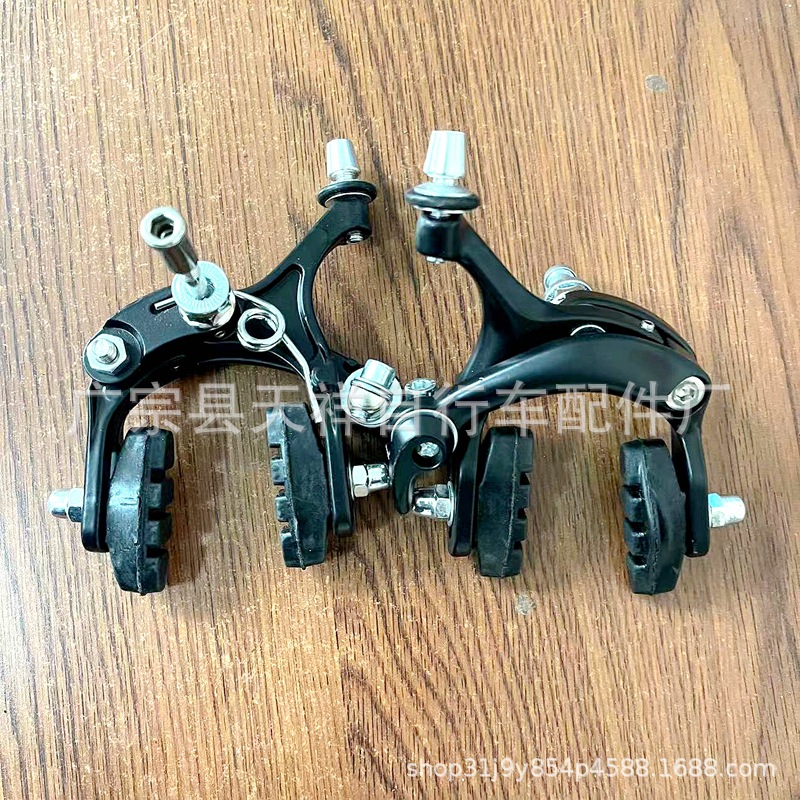 死飞自行车刹车夹器刹把手刹公路铝合金刹车线刹车钳型刹车钳型闸