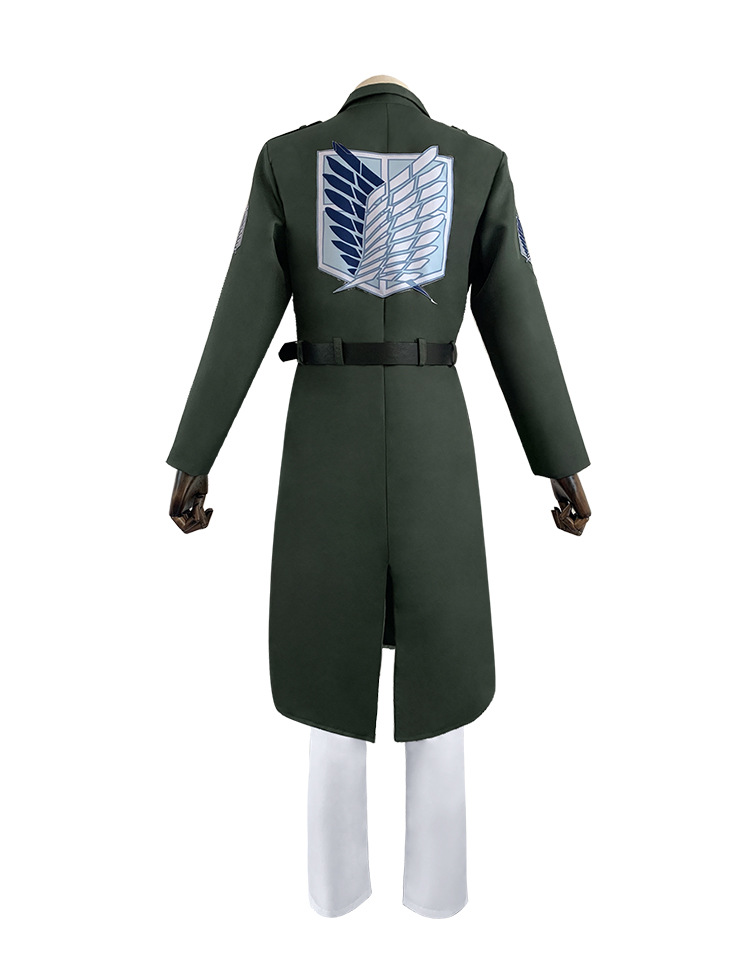 动漫自由之翼进击的巨人cos服调查兵团团服cosplay服饰军绿色风衣