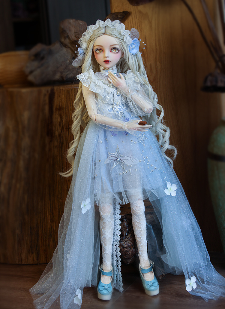 3分bjd凯蒂娃娃60厘米仿真玩具生日礼物儿童女孩换装公主sd洋娃娃