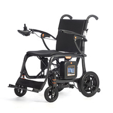 美国热卖全碳纤维车架无刷电机电动轮椅超轻便携折叠智能电动轮椅