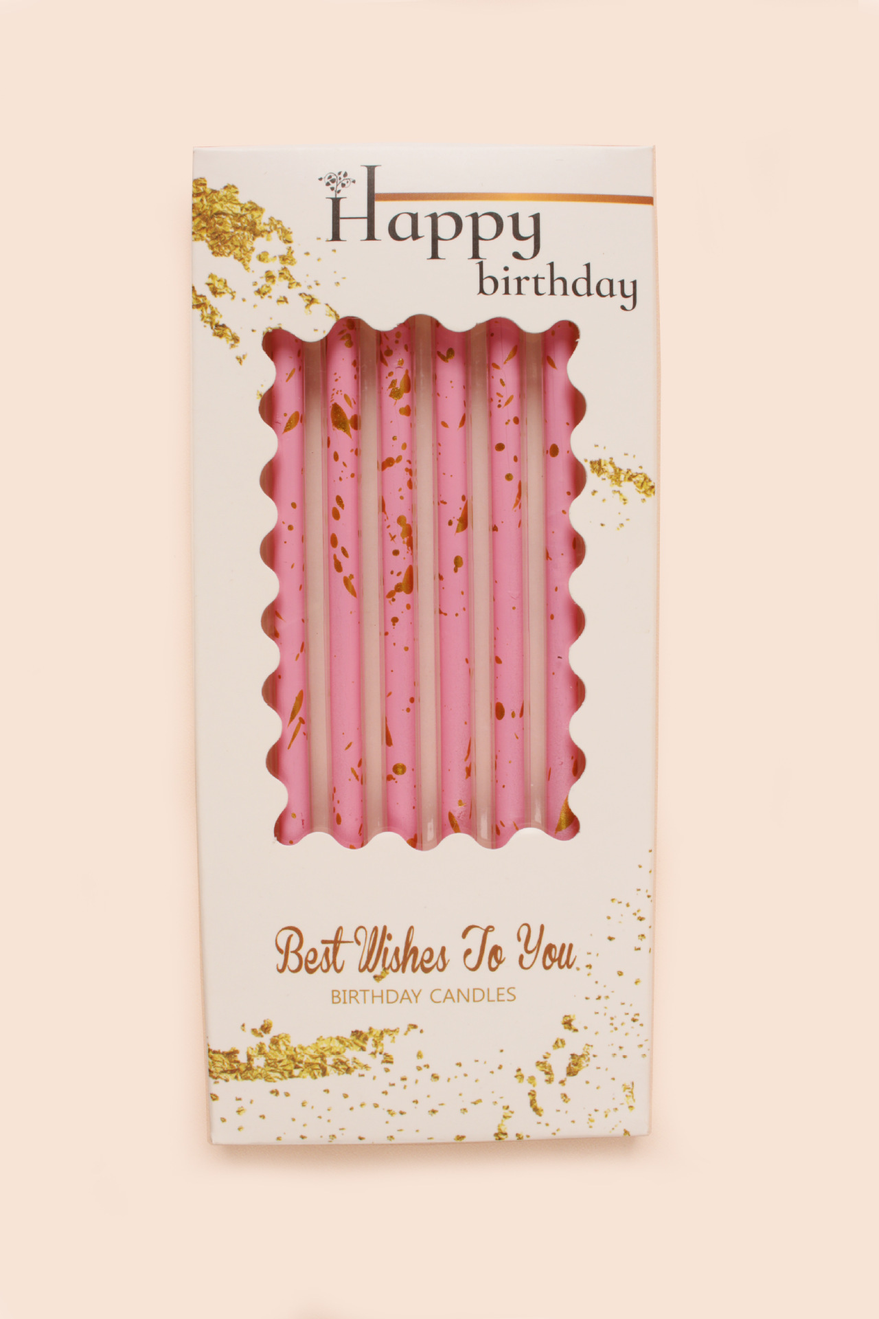 Foreign Trade Export Party Gathering Personalized Birthday Candle Creative Color New Gold Plated plus Birthday Candle