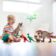 跨境侏罗纪时代恐龙世界大号仿真霸王龙儿童益智玩具模型批发