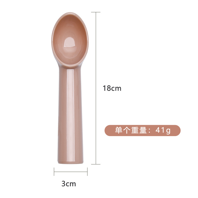 Spot Ice Cream Spoon Fruit Ball Scoop Tools Ice Digging Ball Spoon Ice Cream Ball Ball Spoon Thickened Pp Plastic Ice Cream Spoon