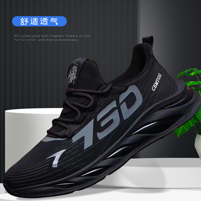 Running Shoes Breathable Comfortable Sneaker Trendy Fashion Men's Casual Shoes Running Mesh Low Top Men's Fashion Shoes