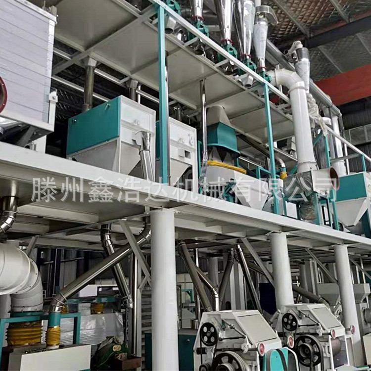 成套小米脱壳磨米机 全自动谷子打米设备碾米机