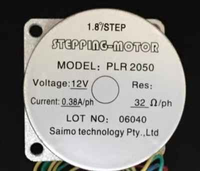 全新stepping motor测速传感器电机plr2050 1.8°/step 12v 0.