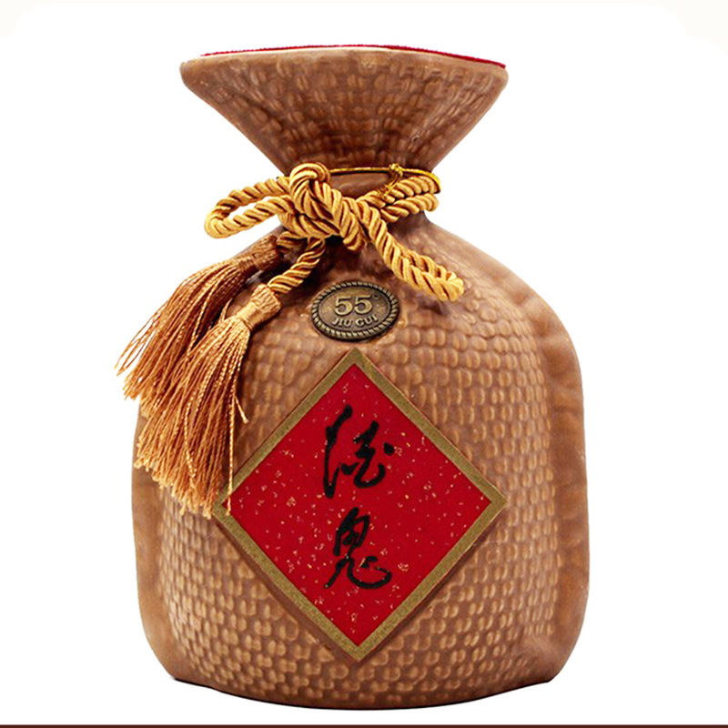 湖南特产 批发酒鬼酒 55度酒鬼 500ml 馥郁香型高度白酒 包邮