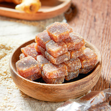 姜糖姜汁软糖5斤独立装 批发正宗潮汕特产手工姜汁糖休闲零食糖果