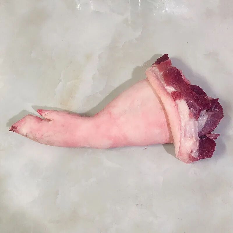 猪脚农家散养新鲜整只猪前腿猪大腿猪手土猪腿整只长腊食材速卖通