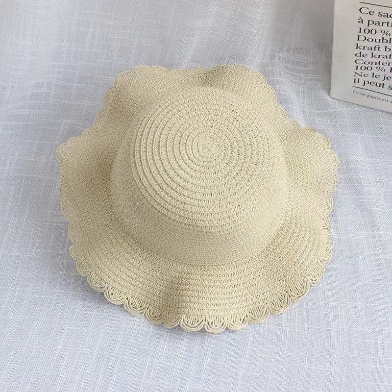 Children's Sun Hat Straw Woven Hat Bag Suit Light Board Hat Felt Wholesale Kids' Sun Hat Crossbody Coin Purse