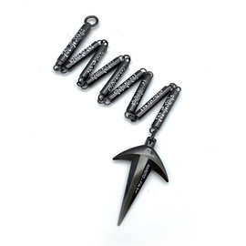 连环鞭飞雷神火影忍者千手扉间金属武器模型儿童玩具兵器道具批发