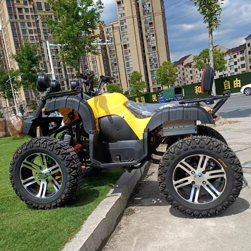 四驱电动大公牛沙滩车四轮越野摩托车大型差速轴传动场地景区出租