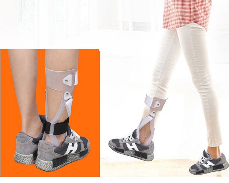 足下垂固定支具 内外翻足托踝关节固定支具 脚踝护具 鞋内足托