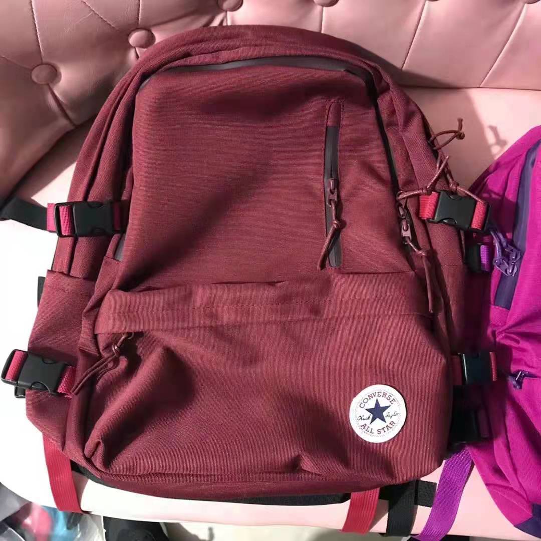 2020 New Converse Same Style Fashion Brand Backpack Men's and Women's Schoolbags Korean College Sports Fashion Large Capacity