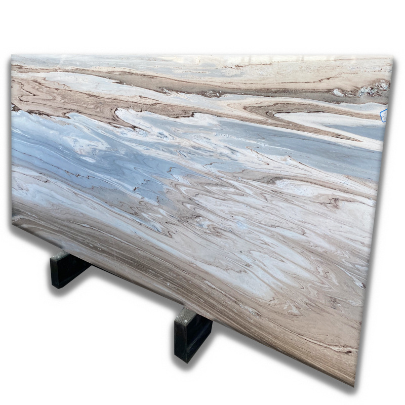 蓝金沙大理石白金沙蓝色奢石画石材制定别墅酒店墙面地板