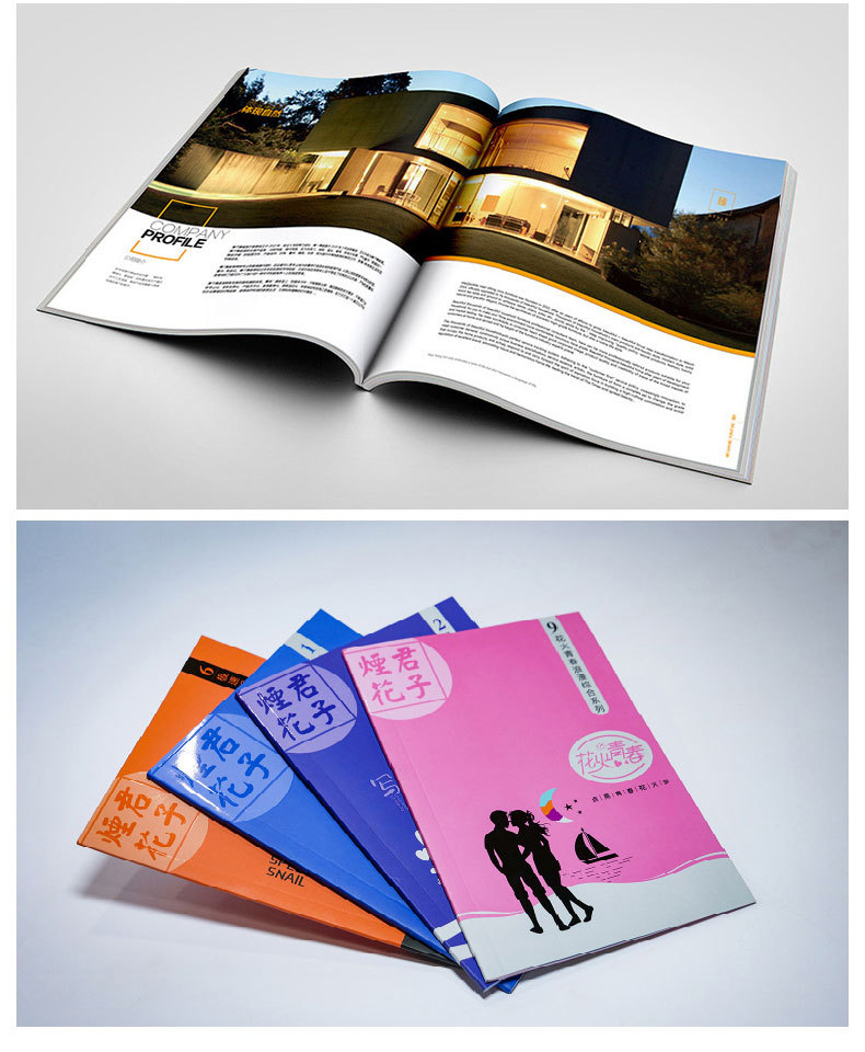 画册定制企业册子宣传画册印刷精装书目录图册样本说明书设计厂家