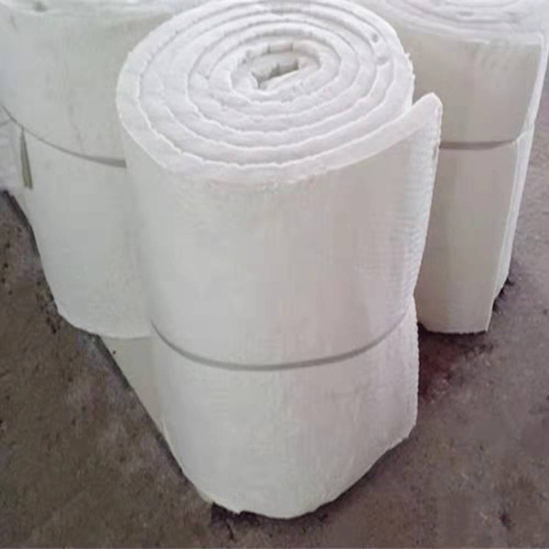 硅酸铝针刺毯隔热阻燃针刺毡防火阻燃毡管道保温硅酸铝针刺毡定制