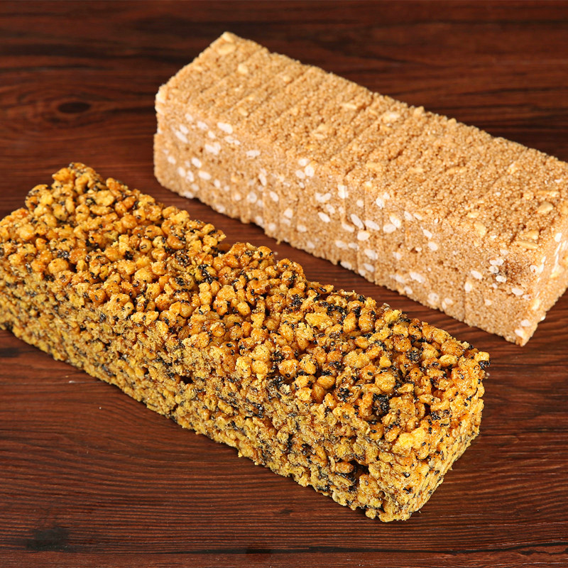 正宗义乌手工芝麻糖冻米糖传统糕点休闲小零食摆地摊食品现做批发