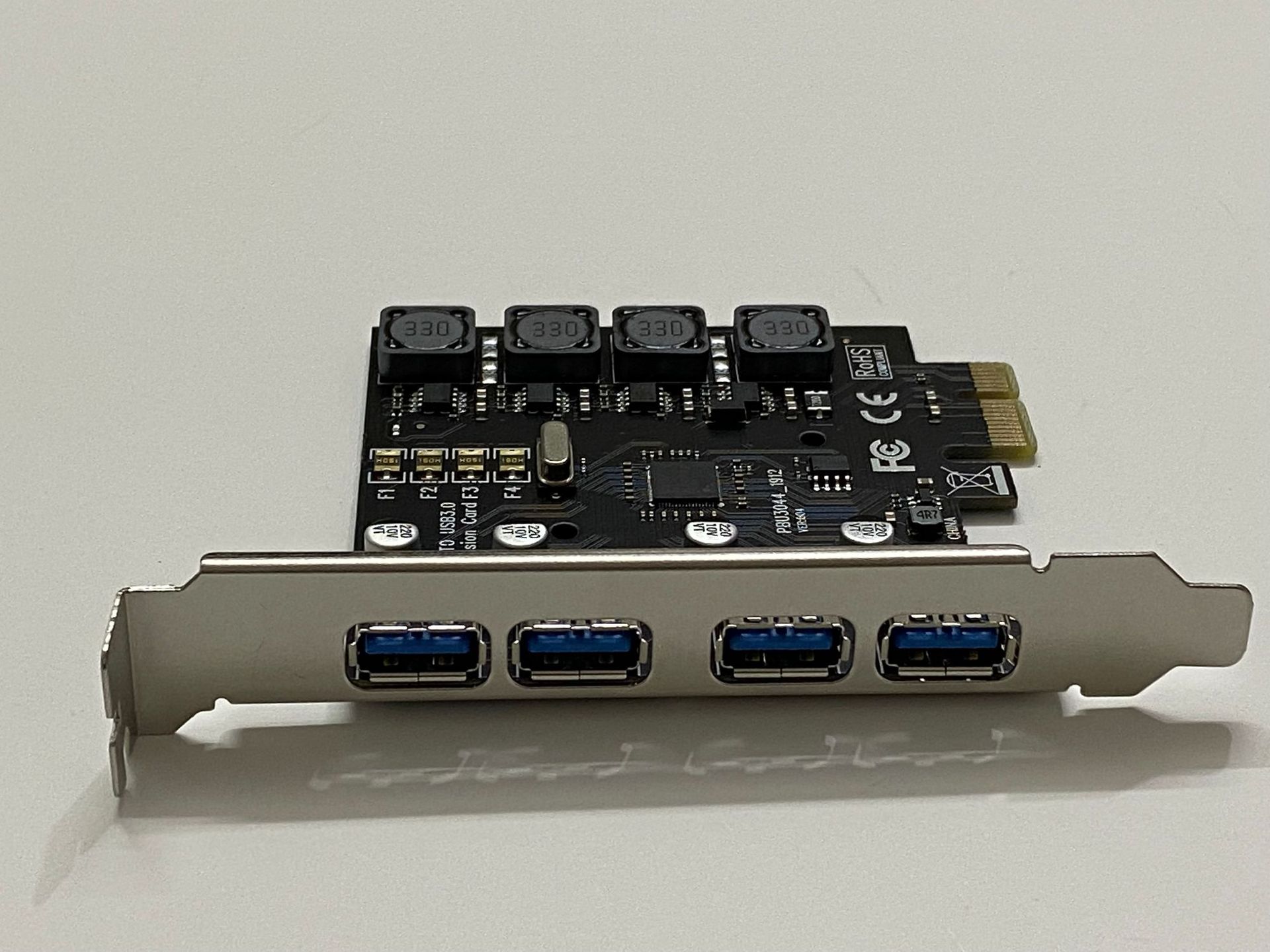 pcie转usb3.0卡4口usb扩展4口高速数据传输pci-e多口usb3.0集线器