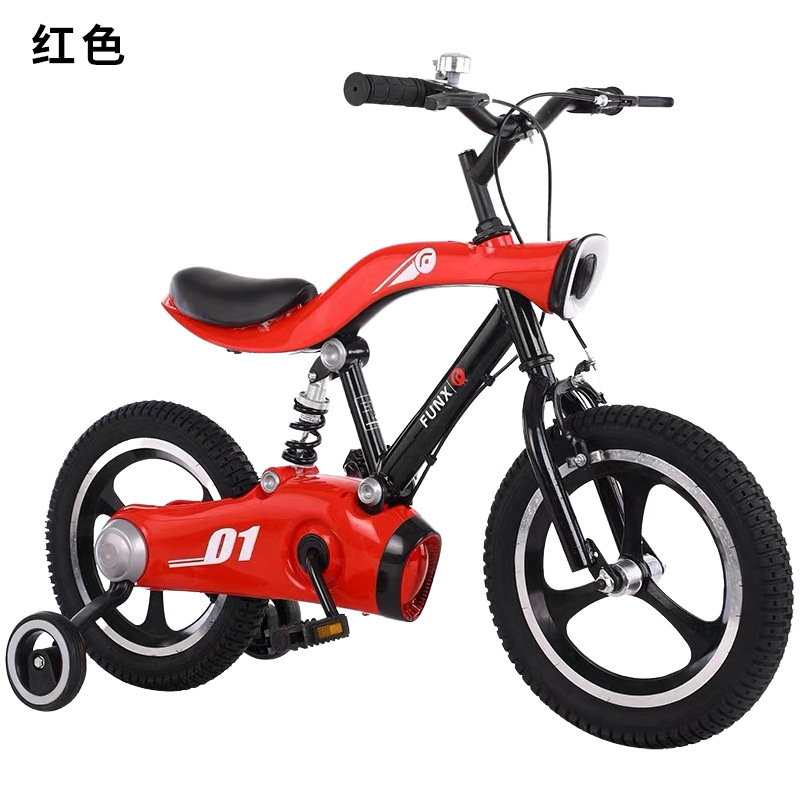 Children's Bicycle Boy 3-10 Years Old Baby Girl Pedal Bicycle Medium Stroller Square West with Light Children's Bicycle