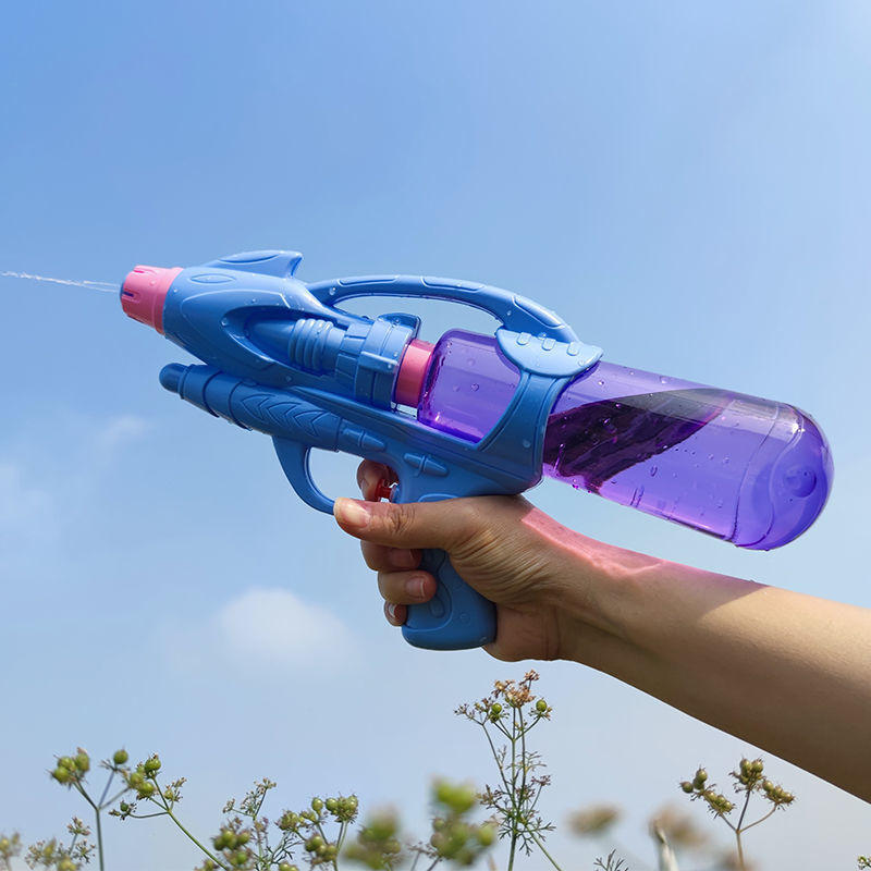 呲水枪儿童水玩具按压式大容量沙滩打水仗成人男女孩户外戏水小水